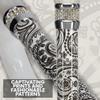 Royal RC Canes Rhinestone Designer - Black & White Majesty Pearlz Walking Cane Adjustable - Aluminum Shaft - Stylish Canes for Women and Men Stability - Seniors Walking Stick view 3