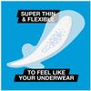 U by Kotex Barely There Liners, Light Absorbency, Unscented view 3