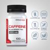 Piping Rock Caffeine Pills 200mg | 100 Tablets | with Green Tea Extract | Non-GMO, Gluten Free Supplement view 3