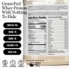 NAKED WHEY 5LB 100% Grass Fed Unflavored Whey Protein Powder - Only 1 Ingredient, Undenatured - No GMO, Soy or Gluten - No Preservatives - Promote Muscle Growth and Recovery - 76 Servings view 4