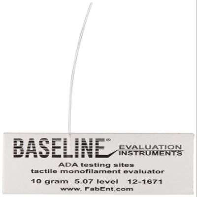 Baseline 12-1671-40 Tactile Monofilament, LEAP Program, Disposable, 5.07 to 10 gram (Pack of 40)