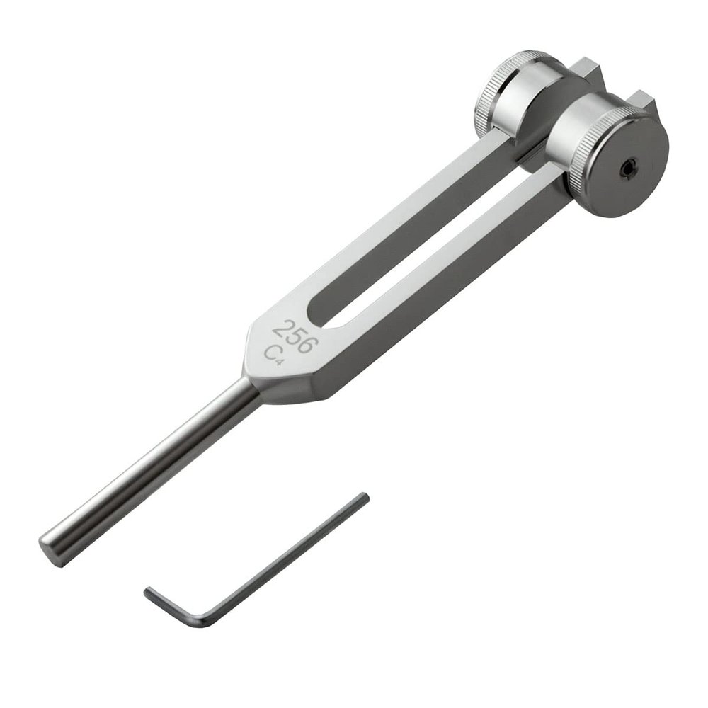 Baseline 12-1467-25 Tuning Fork with Weight, 256 CPS, 25 Each