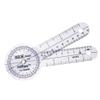 Baseline 12-1002HR-25 Hires 360 Degree Clear Plastic Goniometer, 6 Inch, 25 Each view 1