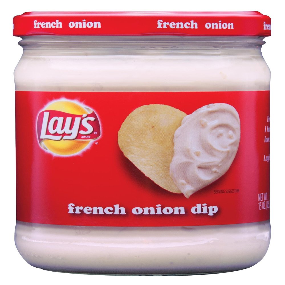 Lay's Dip, French Onion, 15 Ounce (Pack of 12)