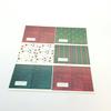 '10 Sheet of Mix Designer' Soft touch Foiled Christmas Giftwrap view 3