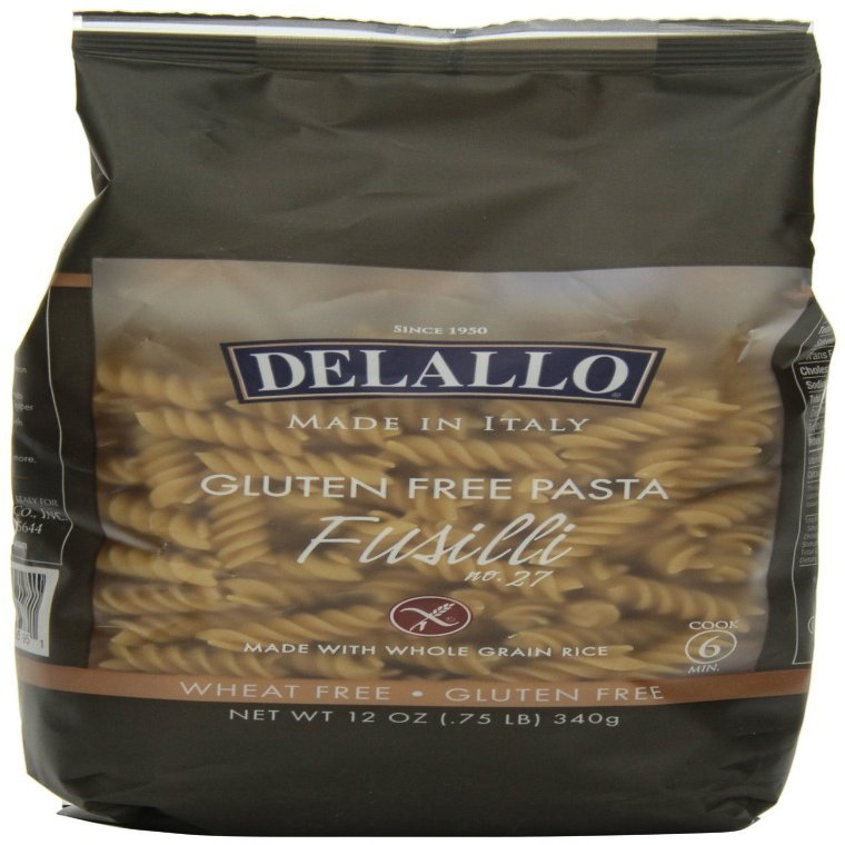 Delallo Pasta Gf Whlgrn Fusilli