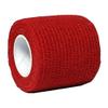 Aguaton Self-Adherent Stretch Cohesive Athletic Tape Wrap Bandage 2 inches by 6 yards (Pack of 12) (Red) view 2