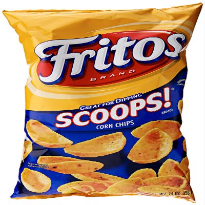 Fritos Corn Chips, Scoops, 14 oz