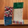 '10 Sheet of Mix Designer' Soft touch Foiled Christmas wrapping paper view 4