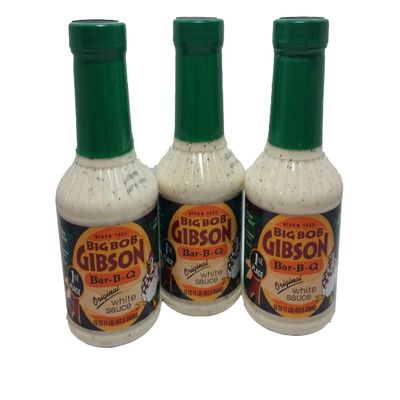 Big Bob Gibsons Original White Sauce - 3 pack