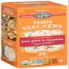Lundberg Family Farms Organic Thin Stackers Grain Cakes, Red Rice and Quinoa, 5.9 Ounce (Pack of 12) view 1