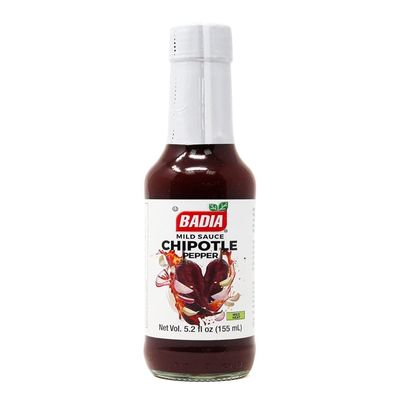 Badia Chipotle Mild Sauce, 5.2 fl oz  Smoky Chipotle Flavor with Mild Heat