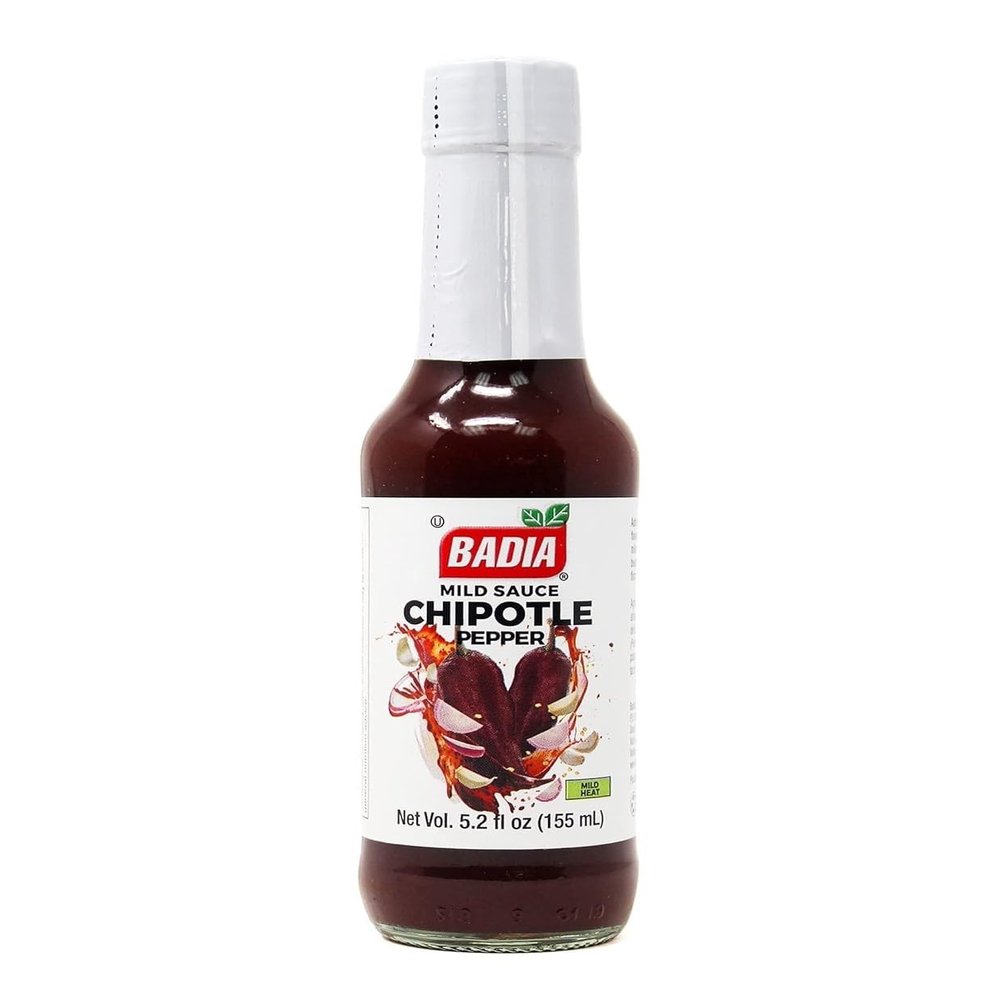 Badia Chipotle Mild Sauce, 5.2 fl oz  Smoky Chipotle Flavor with Mild Heat