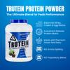 Body Nutrition Trutein High Protein Powder: 45% Whey, 45% Casein, 10% Egg White, Gluten-Free, Low Sodium, Grass Fed Whey Protein Powder, Gym Supplement & Breakfast Shake, Chocolate Mint, 4lb view 2