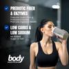 Body Nutrition Trutein High Protein Powder: 45% Whey, 45% Casein, 10% Egg White, Gluten-Free, Low Sodium, Grass Fed Whey Protein Powder, Gym Supplement & Breakfast Shake, Chocolate Mint, 4lb view 4