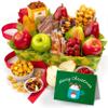A Gift Inside Christmas Orchard Delight Fruit and Gourmet Basket Gift view 1