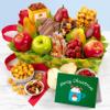 A Gift Inside Christmas Orchard Delight Fruit and Gourmet Basket Gift view 2