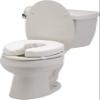 NOVA Medical Products Toilet Seat Cushion, 2 Padded Toilet Seat Cover & Comfort Pad, For Standard and Elongated Toilet Seats, White view 1