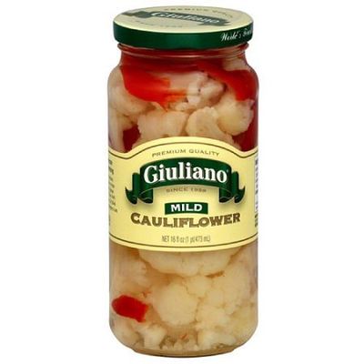 Giuliano Mild Cauliflower, 16 fl oz, (Pack of 6)
