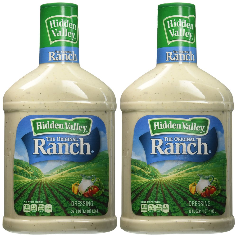 Hidden Valley 2-36 Fl Oz , Homestyle Light the Original Ranch Dressing , 72 Fl Oz