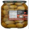 Tassos Double Stuffed Jalapeno-garlic Super Mammoth Greek Olives, 35.27 Oz view 2