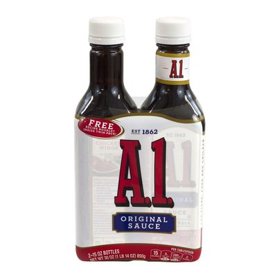 A.1. 2-15 Oz Bottle Original Sauce , 30 Oz
