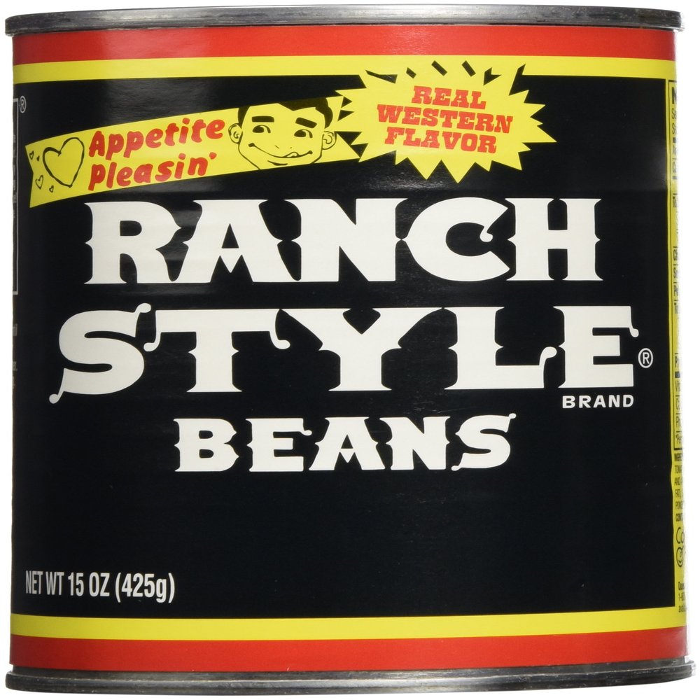 Ranch Style Bean Black,15 Ounce (Pack of 4)