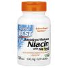 Doctor's Best Real Niacin Extended Release, 500 mg, 120 Count view 1