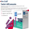 Lancets for Diabetes Testing by On-Call, Fine 30 Gauge Tri-Bevel Tip for Blood Sugar Test, Fits Most Lancing Devices, Diabetic Supplies, 100 Count view 2