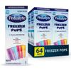Pedialyte Electrolyte Solution Freezer Pops, Hydration Variety Pack Grape, Blue Raspberry, Cherry, Orange, Pack of 64 view 1