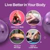 Tune Up Fitness  Coregeous Ball | Psoas Release Tool, Abdominal, Belly & Lower Back Release | Core Ball, Exercise Ball for Low Back, Stress & Digestive Relief, Improved Breathing & Sleep (Iris) view 3