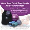 Tune Up Fitness  Coregeous Ball | Psoas Release Tool, Abdominal, Belly & Lower Back Release | Core Ball, Exercise Ball for Low Back, Stress & Digestive Relief, Improved Breathing & Sleep (Iris) view 4