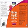 NOW Foods Vitamin D-3 & K-2-120 Veg Capsules view 2