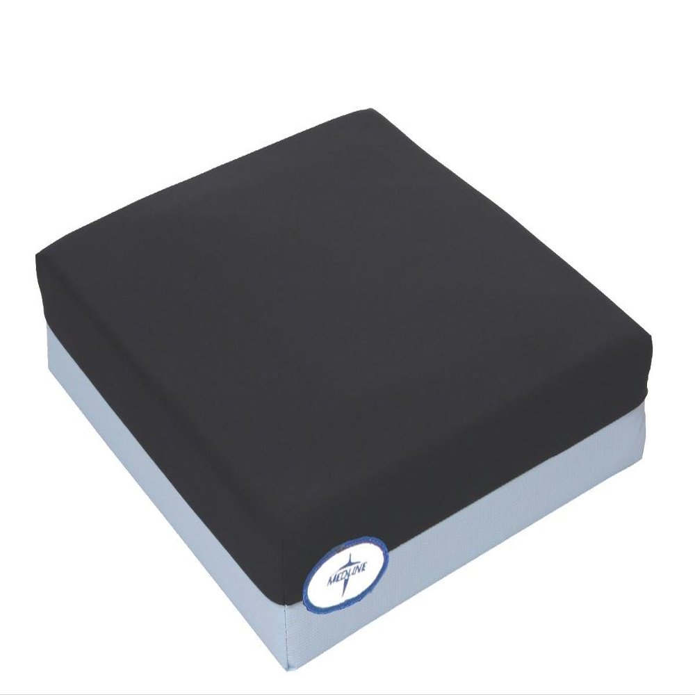 Medline MSCPRC32018 Nylex-Covered Gel Foam Pressure Redistribution Cushions Seat, 20" x 18" x 3"