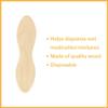 McKesson Double-Ended Wooden Spoons, Non-Sterile, Single Use, 3 in, 1000 Count view 2