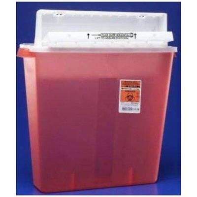 CONT SHARPS 4GL CS/10 LID COVIDIEN