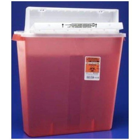 CONT SHARPS 4GL CS/10 LID COVIDIEN