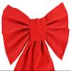20-Pack Red Velvet Bows - 9x16 Inch Large Decorative Bows for Holiday Decor, Wreaths, Gifts, and More - Festive Christmas Decorations view 3