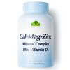 ALFA VITAMINS Calcium, Magnesium, Zinc Plus Vitamin D3, Supports Bone Health, Immune Function & Energy Production, 300mg Calcium, 133mg Magnesium, 5mg Zinc, 133 IU Vitamin D3, 100 Tablets view 1