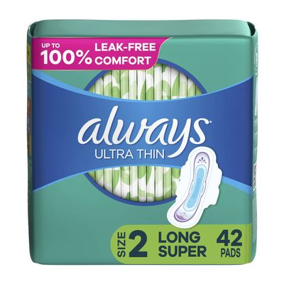Always Pads Super w/Flexi-Wings, Unscented