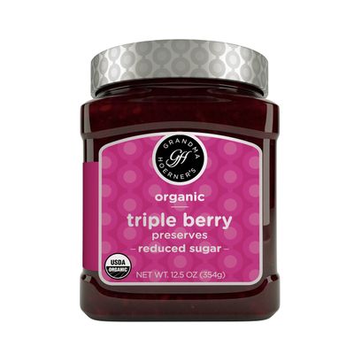 Grandma Hoerner's Organic Preserves, Triple Berry, 12.5 oz