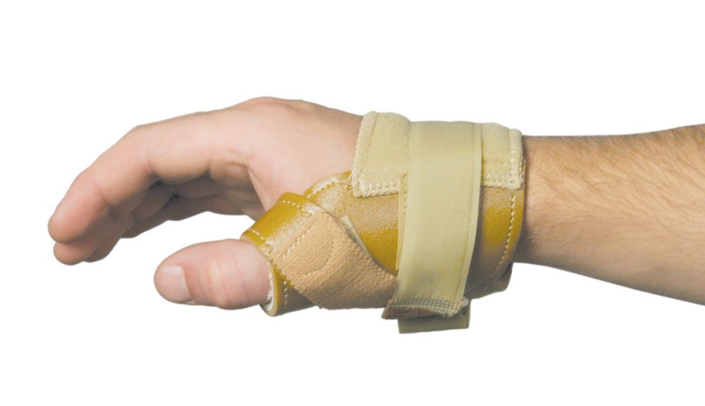 AliMed FREEDOM Thumb Stabilizer, Beige, Right, Medium