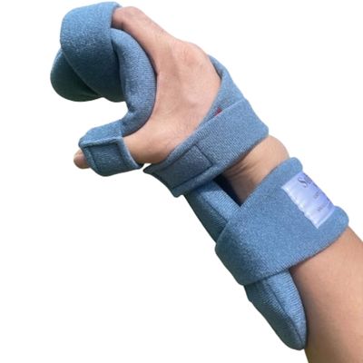 Stroke Hand Brace: SoftPro Functional Resting Hand Splint, Left, Small