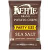 Kettle Brand Potato Chips, Sea Salt Kettle Chips, Party Size, 13 Oz view 1