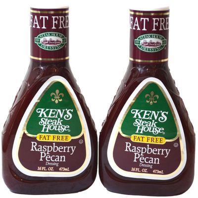 Ken's Steak House Raspberry Pecan (2 Pack), 16 FL OZ