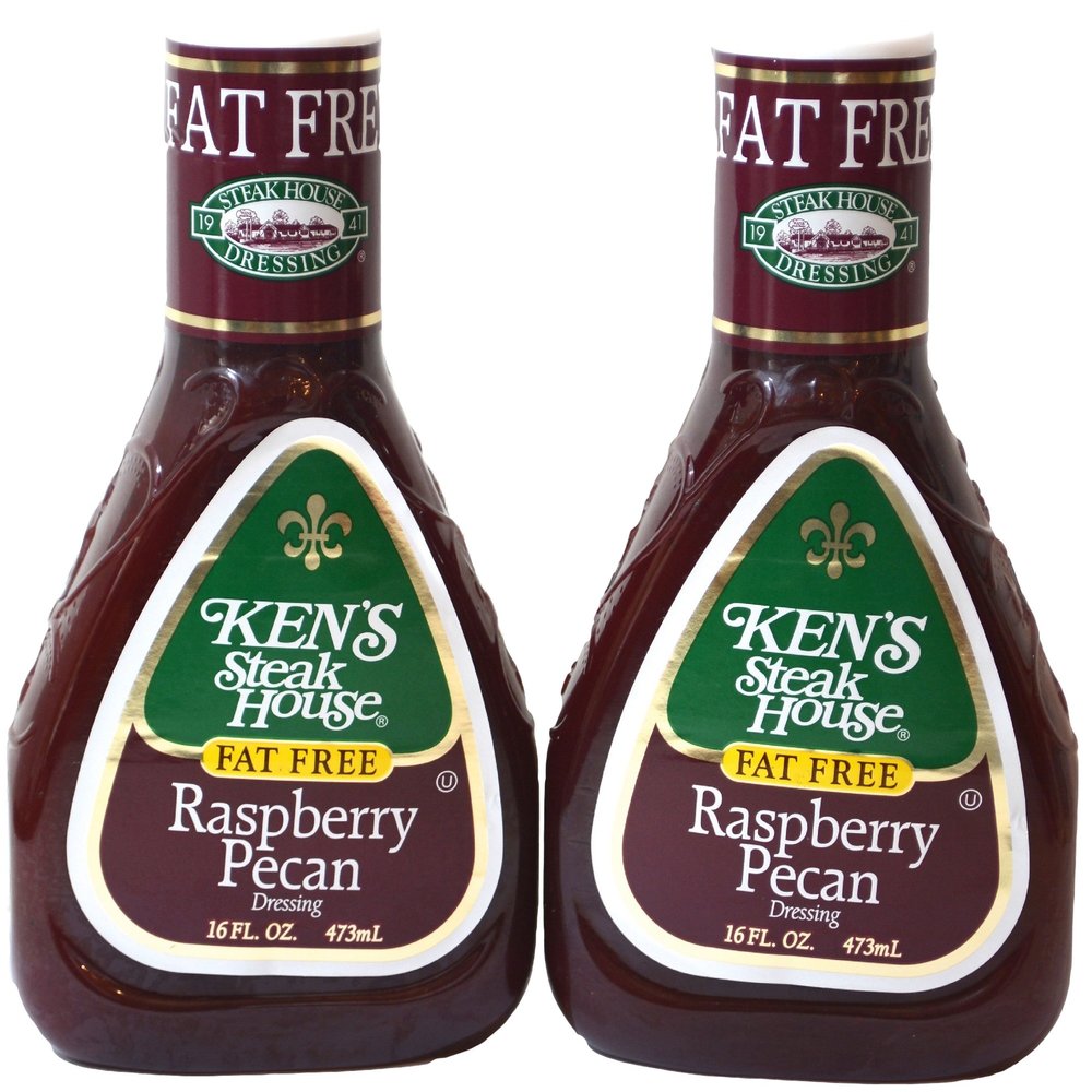 Ken's Steak House Raspberry Pecan (2 Pack), 16 FL OZ
