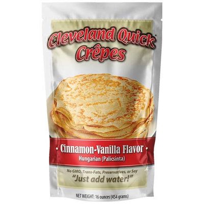 Alamarra - Cinnamon Vanilla Instant Crepe Mix - Five 16 Oz. Packages