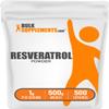 BulkSupplements.com Resveratrol Powder - Resveratrol Supplement, from Polygonum Cuspidatum - Antioxidant, Gluten Free, 1g per Serving, 500g (1.1 lbs) (Pack of 1) view 1