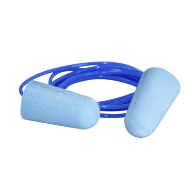 Corded Foam Ear Plugs, Box of 100 Pairs (Priced Per Box)