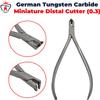 German T.C Micro Miniature Distal End Cutter with Safety Hold,Cut & Hold Hard and Soft Wire Orthodontic Instruments view 2